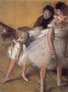 Edgar Degas, Dance practising